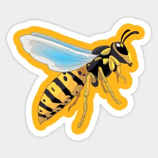 wasp Sticker